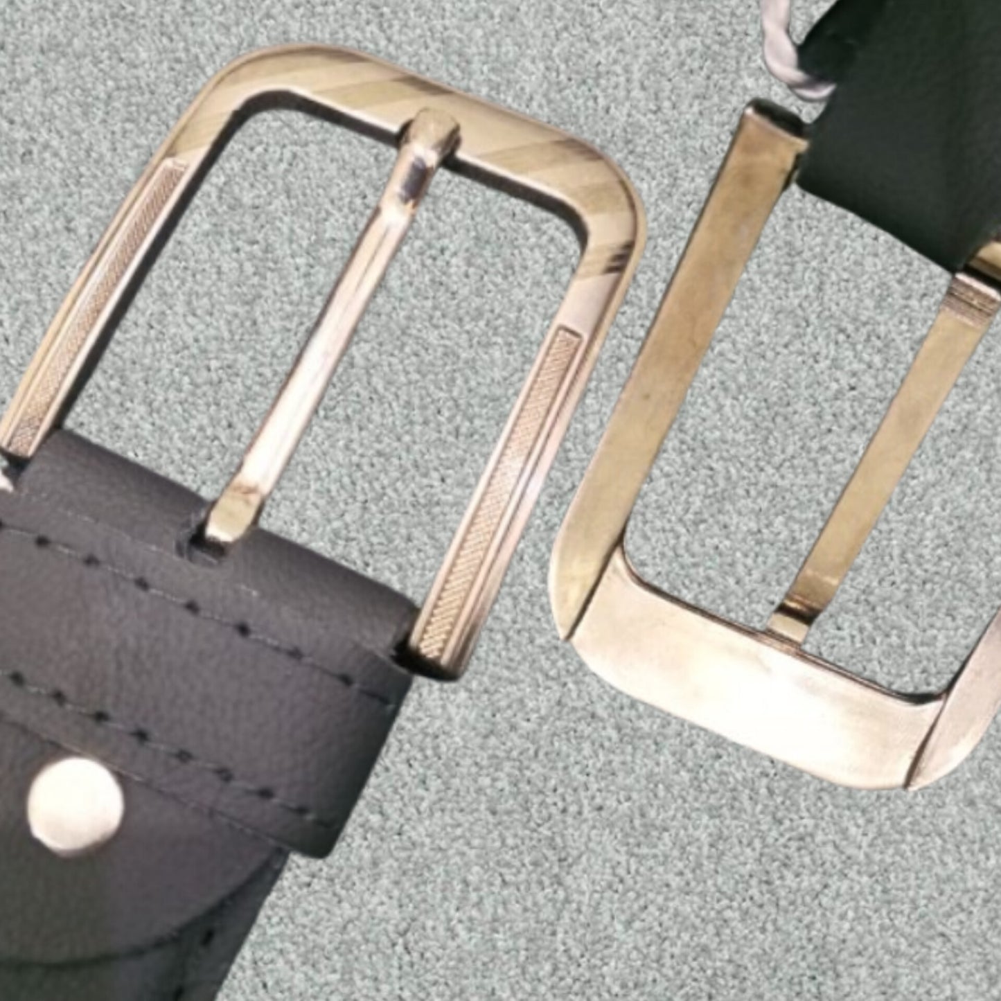 Black Genuine Leather Belt For Men