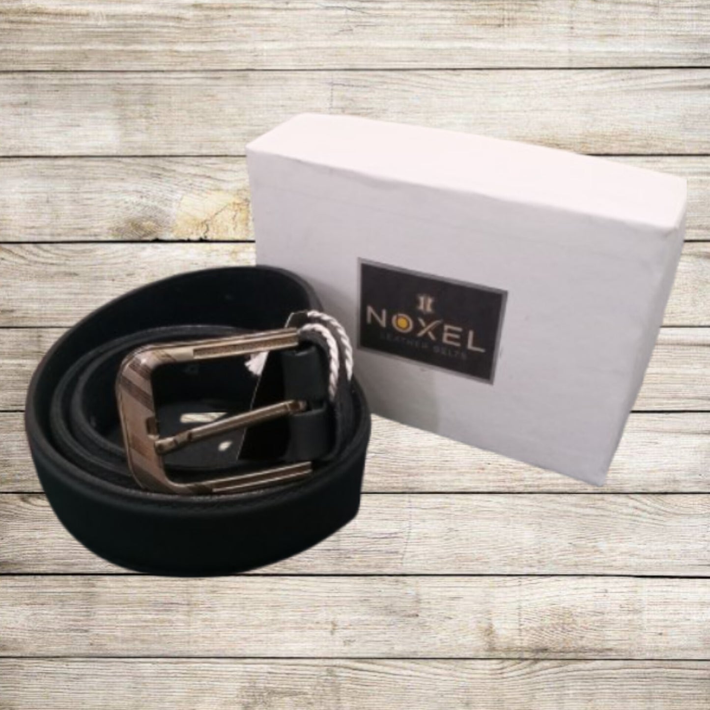 Black Genuine Leather Belt For Men